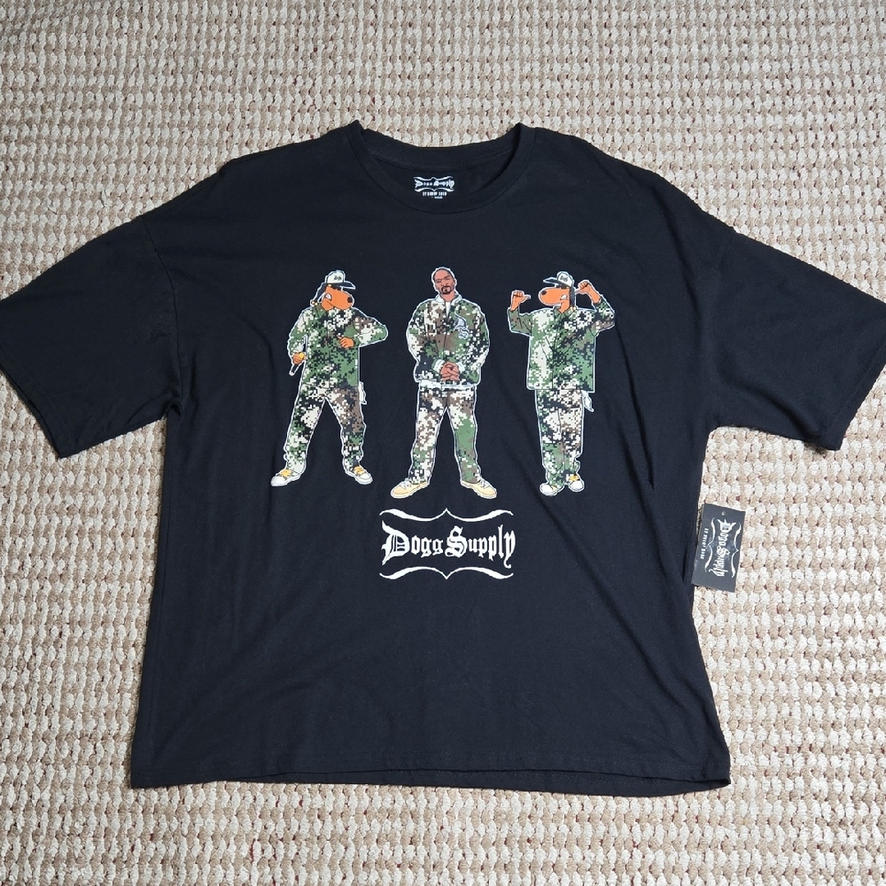 Dogg Supply by Snoop Dogg Shirt 2XL Rap Hip Hop Plus Size Shirt Top